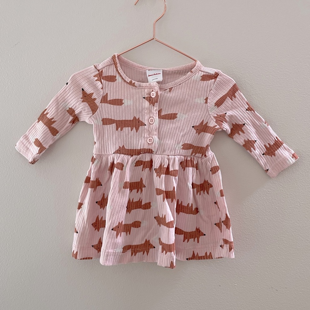 Hanna Andersson dress (fox print)